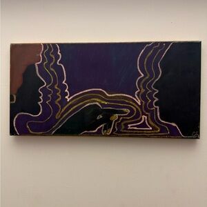 “Motherhood”, Acrylic and Pastel on Canvas, 12 x 20inches